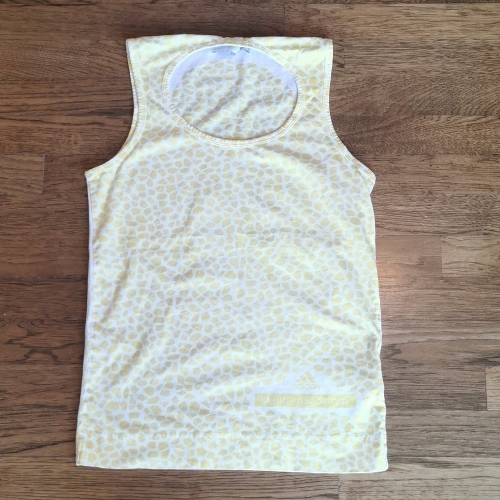 𝅺ADIDAS by Stella McCartney Yellow Stellasport Tank Vest XS